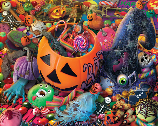 Halloween Treats (1924pz) - 1000 Piece Jigsaw Puzzle