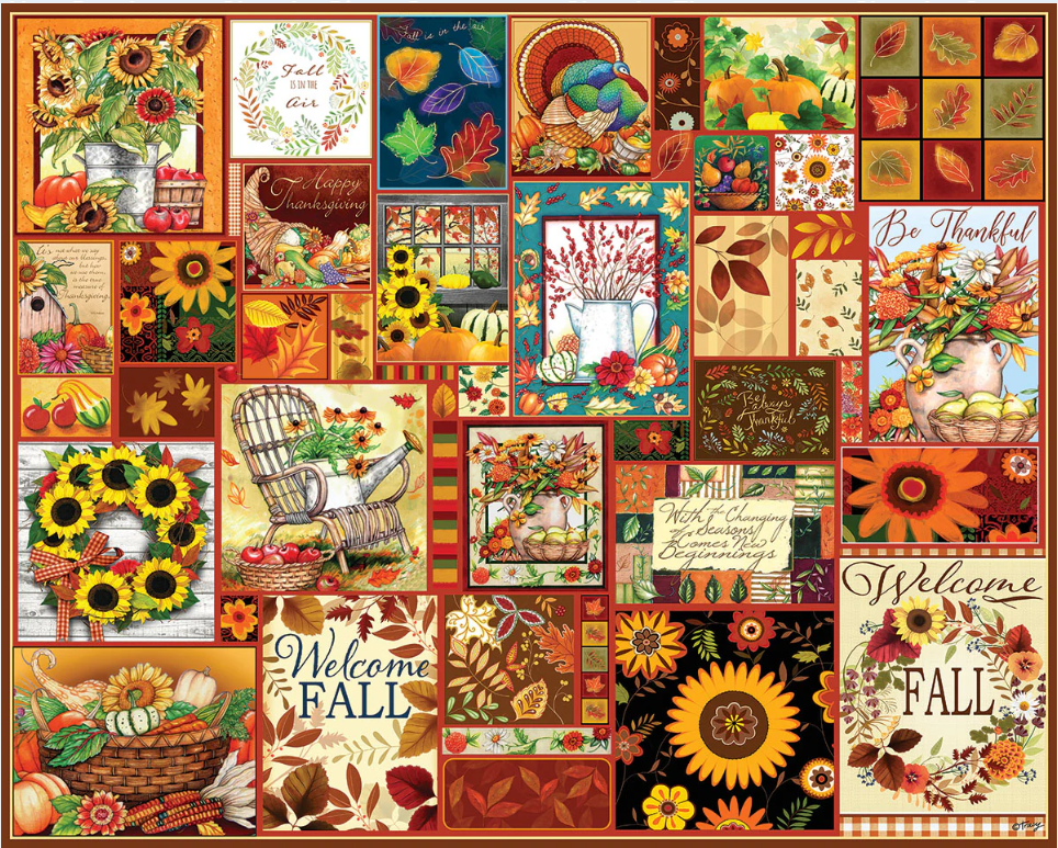 Welcome Fall (1927pz) - 1000 Piece Jigsaw Puzzle