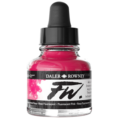 FW Acrylic Artists Ink 1oz-Peach Pink