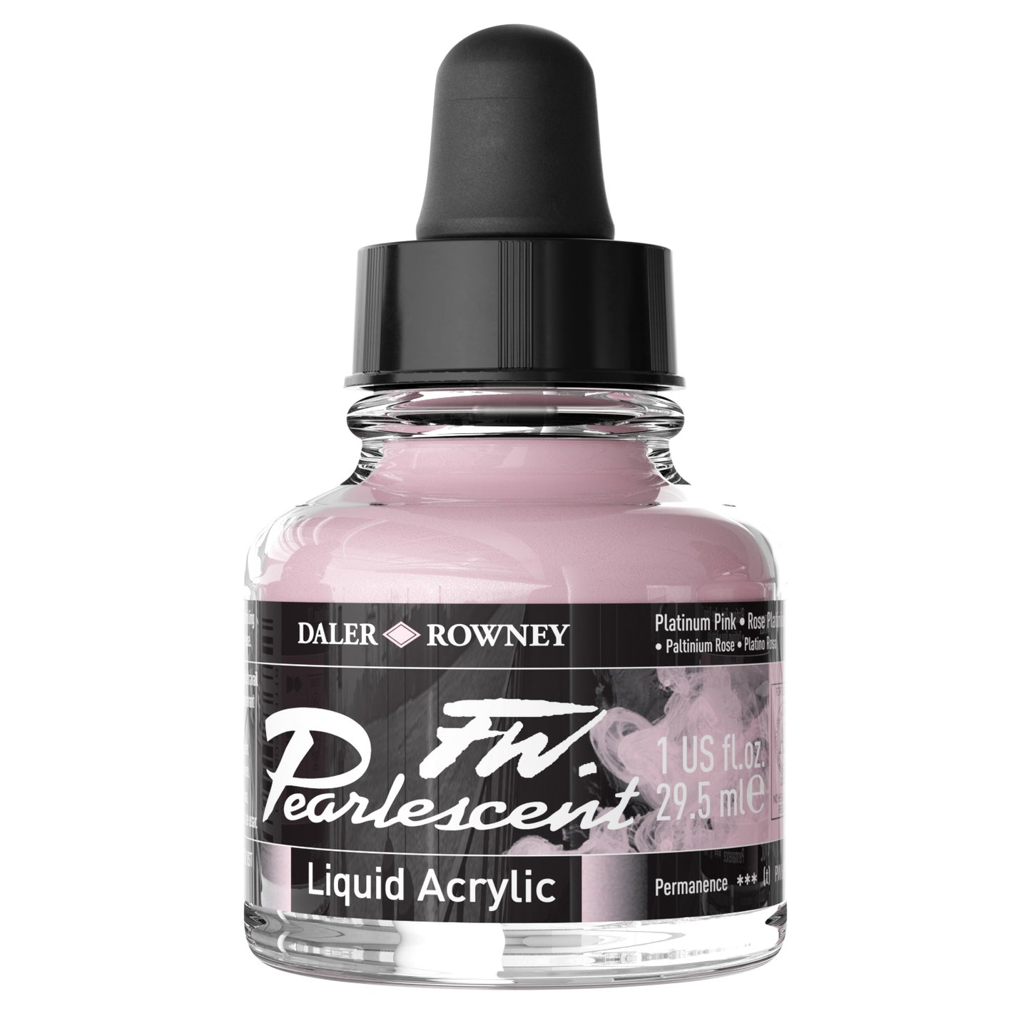 FW Pearlescent Liquid Acrylic Paint 1oz-Mazuma Gold