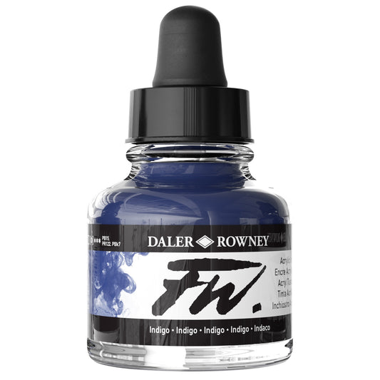 FW Acrylic Artists Ink 1oz-Peach Pink