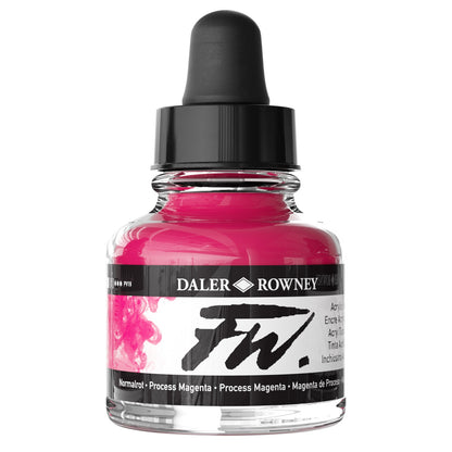 FW Acrylic Artists Ink 1oz-Peach Pink