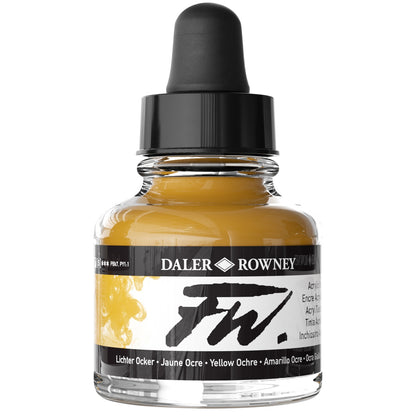 FW Acrylic Artists Ink 1oz-Peach Pink