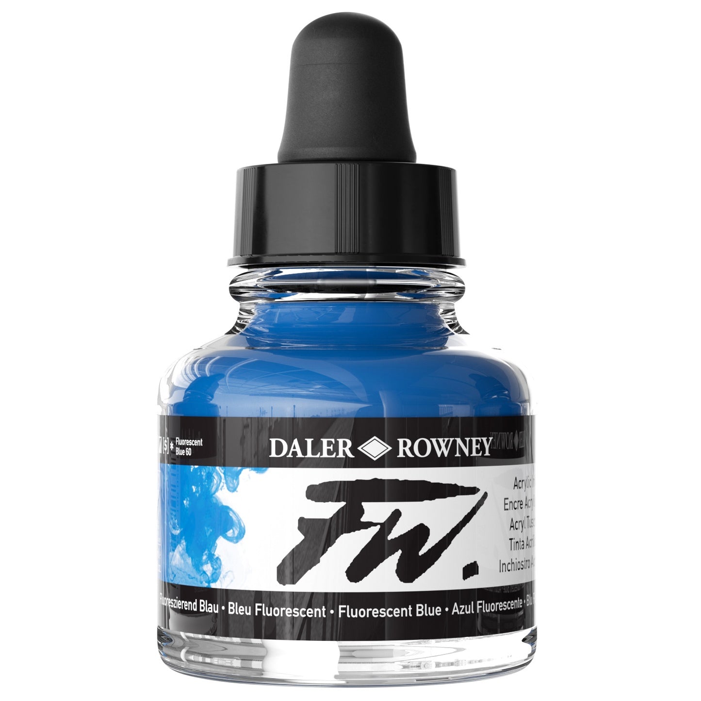 FW Acrylic Artists Ink 1oz-Peach Pink