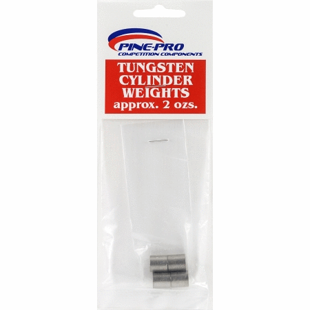 10219 Tungsten Cylinders 4x0.50oz/2oz Total