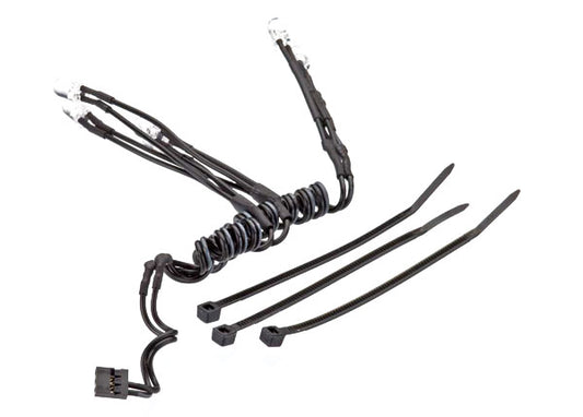 LED lights chassis harness (4 clear 2 red) (1)/ wire tie (3)  (requires power supply #7286)