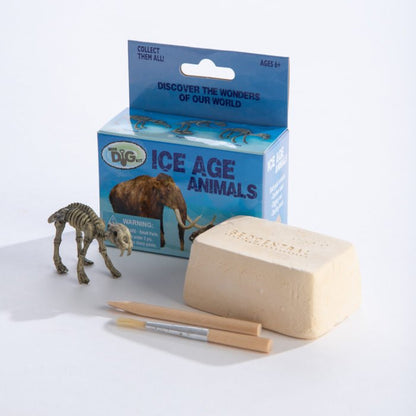 Ice Age Animals - Mini Excavation Kit