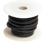 10 Gauge Silicone Ultra-Flex Wire; 25' Spool (Black)