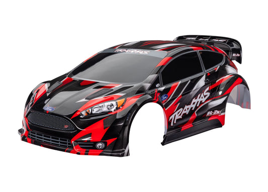 BODY FORD FIESTA ST RALLY BL RED