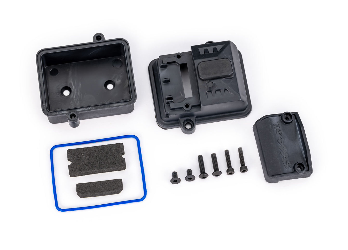 Box receiver (sealed)/ foam pads/ 2.5x12mm CS (2)/ 3x6mm CS (2)/ 3x12mm BCS (2)