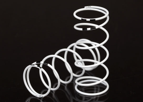 Spring shock white (GTR long) (0.767 rate black) (1 pair)