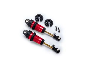 SHOCK GTR LONG RED ALUMINUM