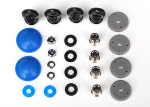 Rebuild kit GTR long/xx-long shocks (x-rings bladders pistons piston nuts shock rod ends hollow balls) (renews 2 shocks)