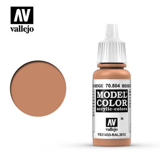70.804 Beige Red Matt 17 ml.