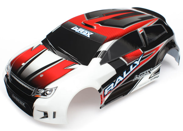 Body LaTrax 1/18 Rally red (painted)/ decals