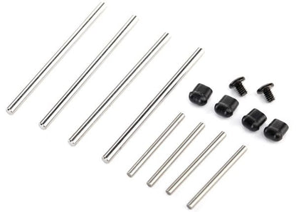 Suspension pin set complete (front & rear) / hardware