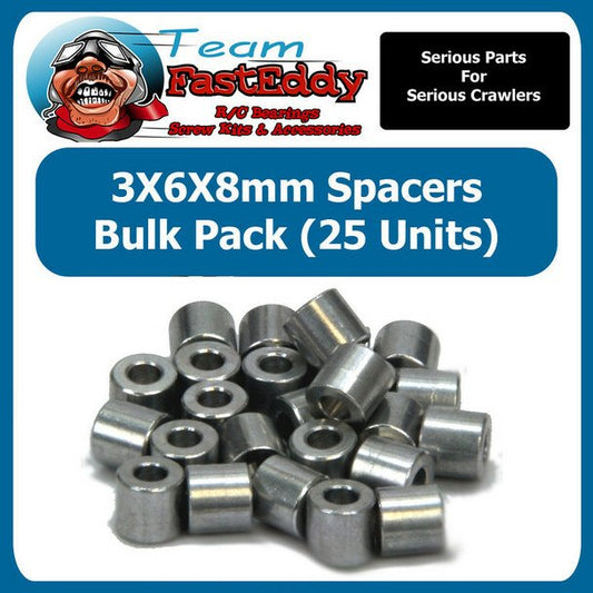 3X6X8 Spacers (25 Pack)