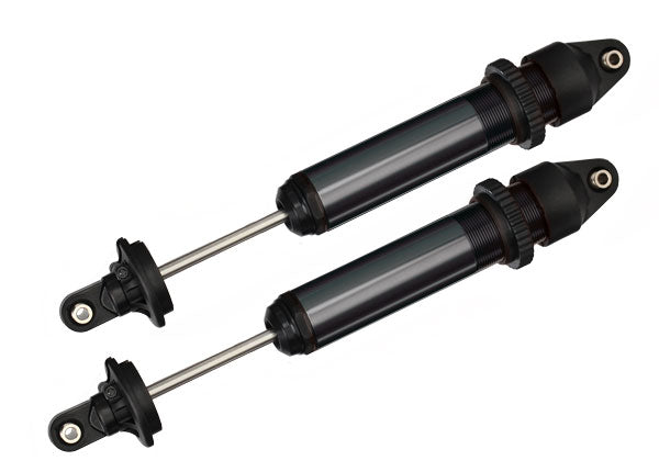 Shocks GTX aluminum (black-anodized) (fully assembled w/o springs) (2)