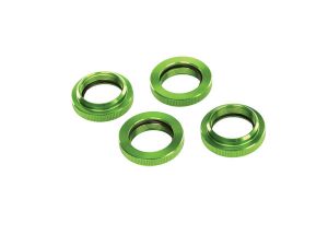Spring retainer (adjuster) green-anodized aluminum GTX shocks (4) (assembled with o-ring)