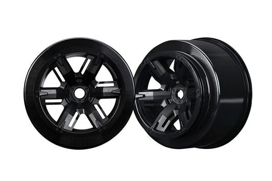 Wheels X-Maxx black (left & right)