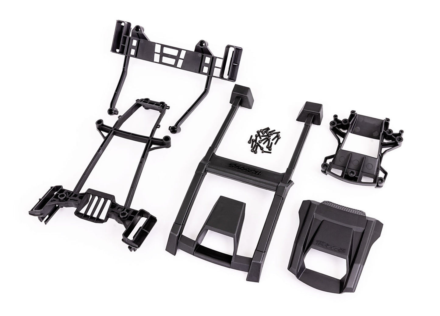 Body support (includes front mount & rear latch roof & hood skid pads)/ 3x12mm CS (19) (attaches to #7812 body)