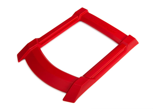 Skid plate roof (body) (red)/ 3x15mm CS (4) (requires #7713X to mount)