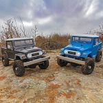 CR12 Toyota FJ45 Pickup Blue