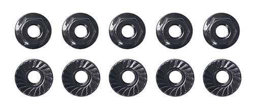 M4 Low Profile Serrated Steel Wheel Nuts