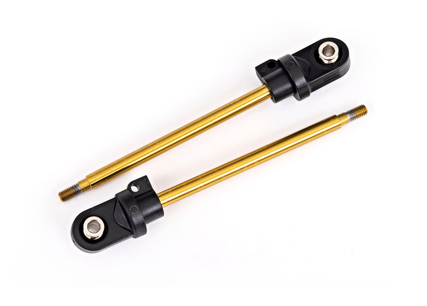 Shock shaft 92mm (GTX) (TiN-coated) (2) (assembled with rod ends & hollow balls)