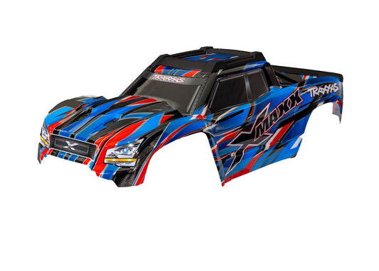 BODY X-MAXX BLUE ASSEMBLED
