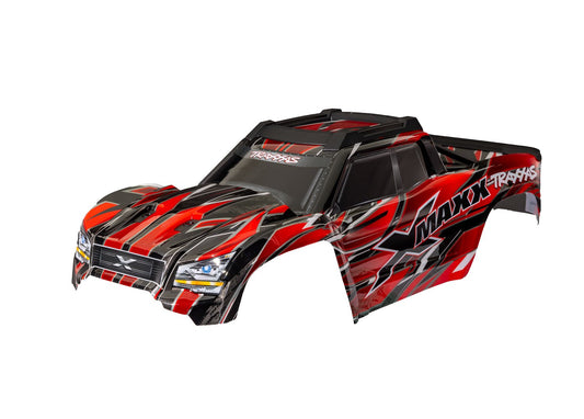 BODY X-MAXX RED ASSEMBLED