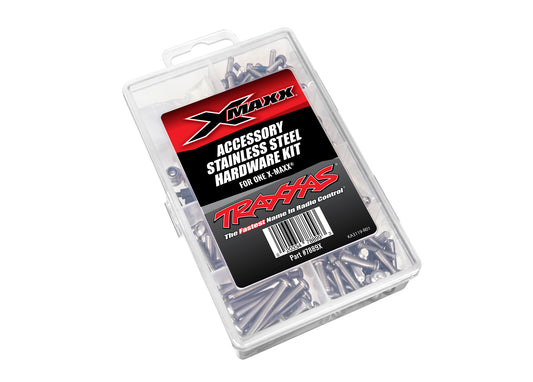 HARDWARE KIT STAINLESS X-MAXX CMPLT