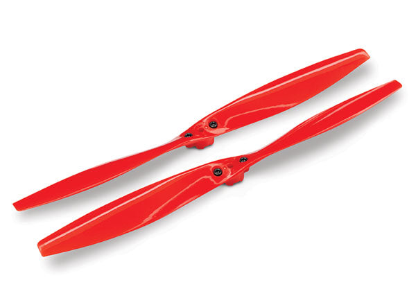Rotor blade set red (2) (with screws)