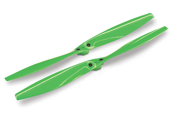 Rotor blade set green (2) (with screws)