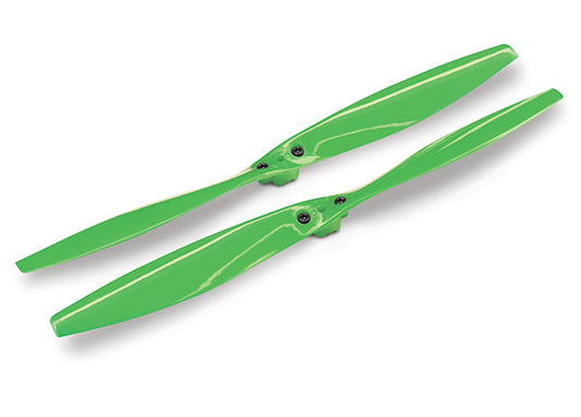 Rotor blade set green (2) (with screws)