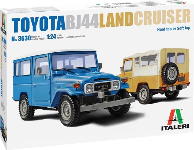 ITA3630 1:24 Italeri Toyota BJ44 Land Cruiser (Hard Top or Soft Top)