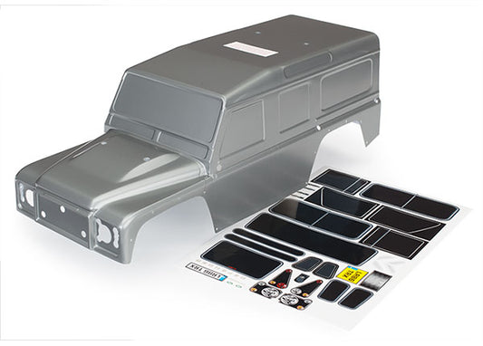 Body Land Rover  Defender  graphite silver (painted)/ decals