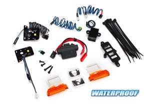 LED light set complete with power supply (contains headlights tail lights side marker lights & distribution block) (fits #8010/9230 body)