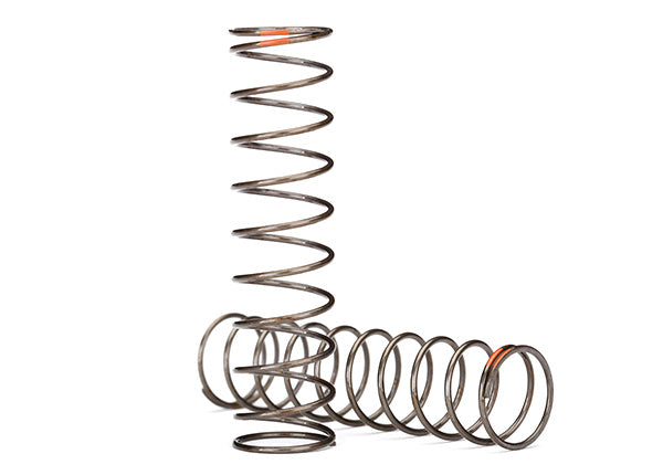 Springs shock (natural finish) (GTS) (0.39 rate orange stripe) (2)
