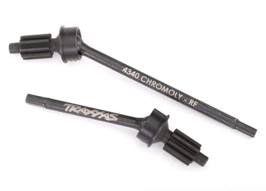 Axle shaft front heavy duty (left & right)/ portal drive input gear (machined) (2) (assembled)