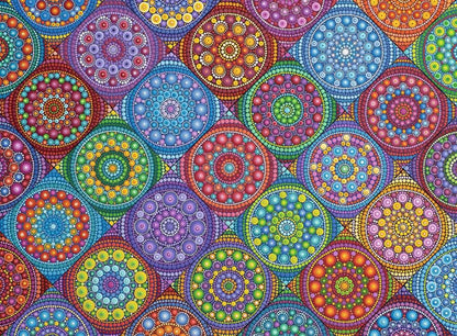 Elspeth McLean: Magnificent Mandalas 500 pc Puzzle