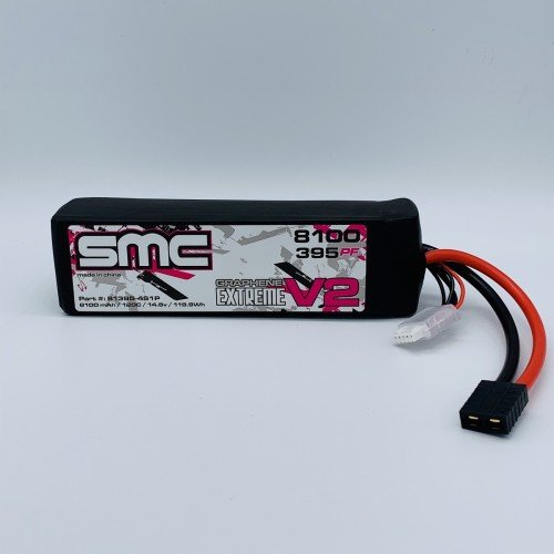 True Spec Extreme Graphene V2 14.8V 8100mAh 120C with G10 plates
