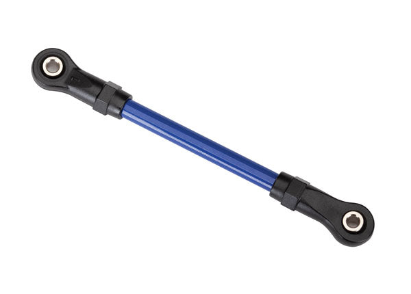 Suspension link front upper 5x68mm (1) (blue powder coated steel) (assembled with hollow balls) (for use with #8140X TRX-4 Long Arm Lift Kit)