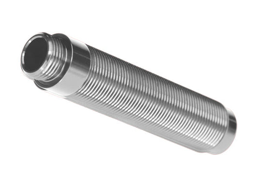 Body GTS shock long (silver aluminum) (1) (for use with #8140 TRX-4 Long Arm Lift Kit)