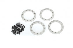 Beadlock rings satin (2.2") (aluminum) (4)/ 2x10 CS (48)