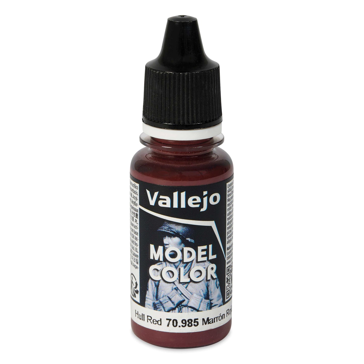 18ml bottle hull red model color (6/Bx)