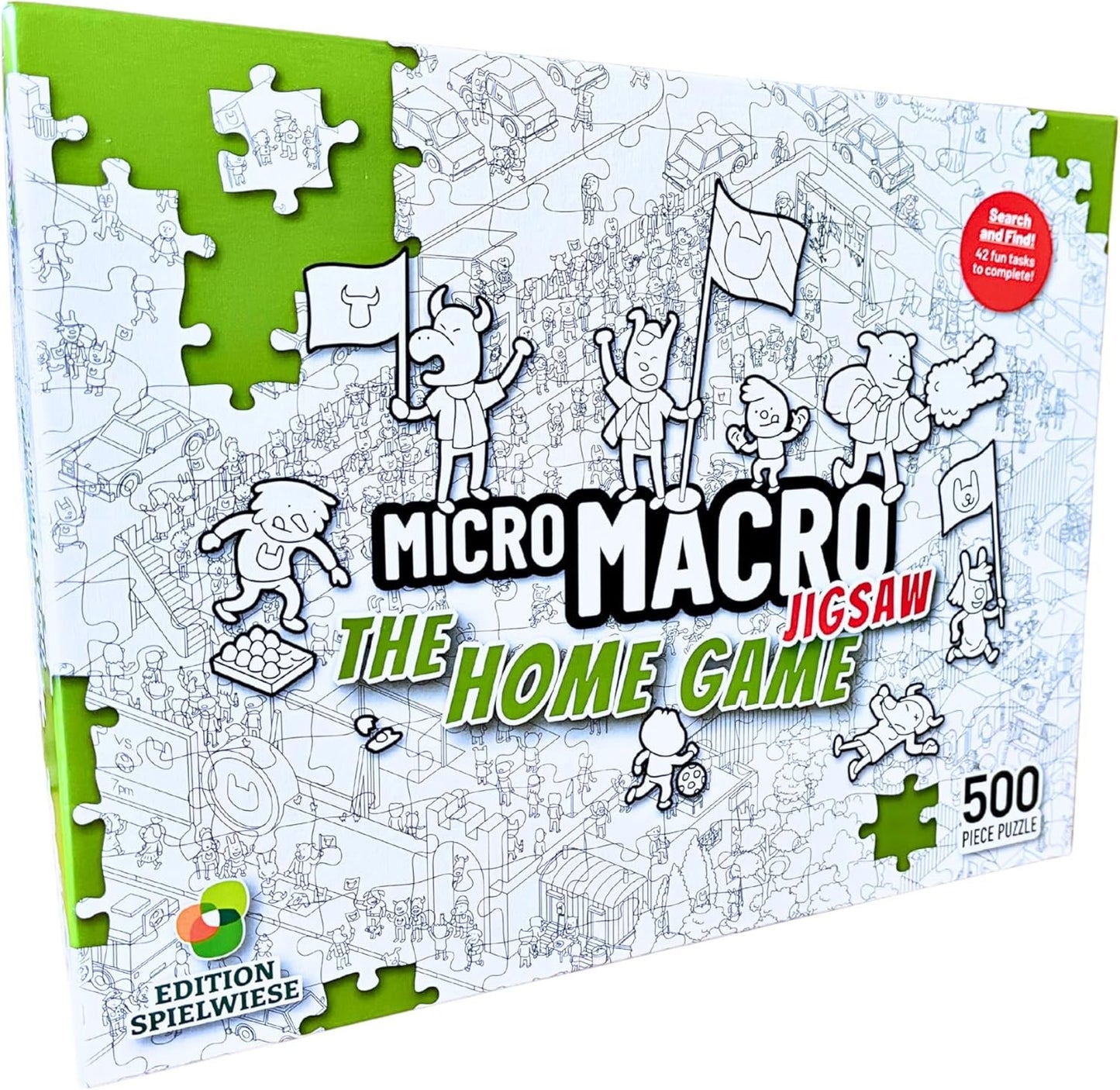 MicroMacro Jigsaw Puzzle: The Home Game