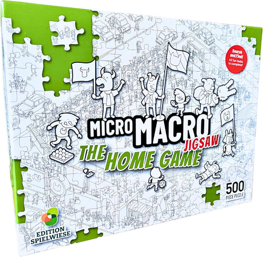 MicroMacro Jigsaw Puzzle: The Home Game