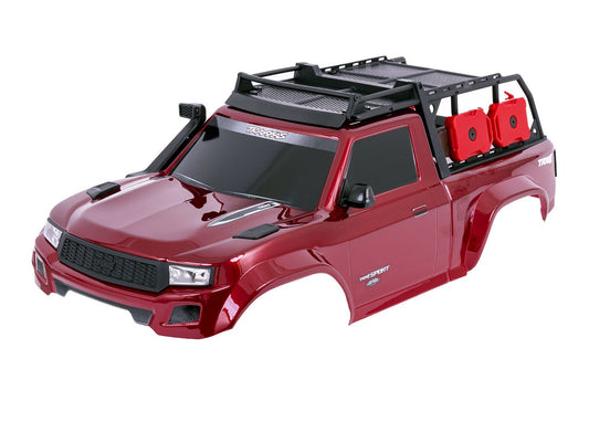 BODY TRX-4 SPORT RED CLIPLESS