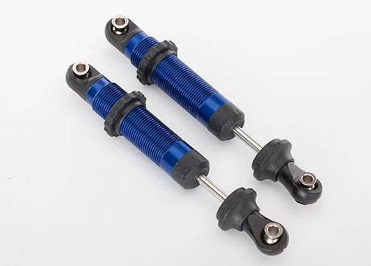 Shocks GTS aluminum (blue-anodized) (assembled with spring retainers) (2)